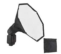 Picysa Diffusore Softbox Flash da 30 Cm Modificatore di Luce Portatile Compatto per la Fotografia Ammorbidire la Luce e Ridurre le Ombre