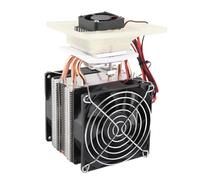 Picysa Dispositivo di Raffreddamento a Refrigerazione di Raffreddamento a Semiconduttore Rapido per Apparecchiature di Refrigerazione Fai-da-te Lega di Alluminio Durevole 72W 1 unità
