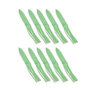 Picysa Esca per la Pesca dei Calamari, 10 Pezzi, Gonna in Silicone Realistica da 30 Cm con Gancio, Ideale per la Pesca in Mare (Verde)