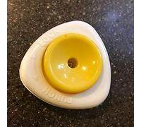 Picysa Fora Uova con Blocco di Sicurezza Retrattile, Ago in Acciaio | Corpo in Plastica ABS, Preparazione delle Uova Anti-crepa, Facile Sbucciatura Dopo la Bollitura, Utensile da Compatto