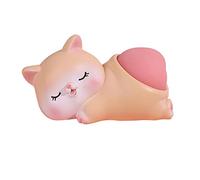 Picysa Giocattolo Antistress per Animali dei Cartoni Animati Simpatico Ornamento da Spremere per la Decorazione Dell'ufficio Domestico Materiale in Resina 1 Pezzo (Gattina)