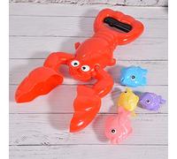 Picysa Giocattolo da Bagnetto per Bambini Giocattolo Colorato per Catturare Pesci per Bambini Divertimento in Acqua Gioco da 5 Pezzi (clip di aragosta)