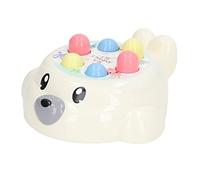 Picysa Giocattolo di gioco Whack, apprendimento educativo precoce, forma di sigillo, martello di sicurezza colorato per il bambino, giocattolo per neonati (giallo)