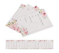 Picysa Giochi per Addio Al Nubilato 20 Pezzi Dal Design Floreale Elegante He Said She Said Card per il Divertimento Dell'addio Al Nubilato