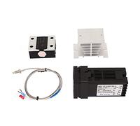 Picysa Kit Regolatore di Temperatura PID con Risposta Rapida e Alta Precisione per Applicazioni Industriali Termocoppia di Tipo K da 1 M (40A)