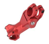 Picysa Lega di Alluminio per Assorbimento degli Urti dello Stelo della Bici da 31,8 Mm per Mountain Bike e Ciclismo su Strada, Sostituzione Durevole del Manubrio (Rossa)