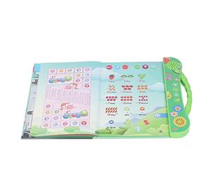 Picysa Libro Sonoro Parlante Spagnolo, Giocattolo Elettronico Interattivo per L'apprendimento per Bambini Piccoli con 11 Argomenti Educativi, Alfabeto, Colori, Forme, Animali e Altro