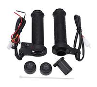 Picysa Manopole per moto, manopole elettriche calde, 1 paio di manubri riscaldanti elettrici universali per moto da 22 mm