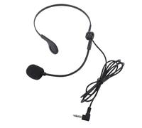 Picysa Microfono con Cuffia Microfono con Asta Regolabile per Insegnamento e Coaching con un Suono chiaro. ABS Leggero con Cavo Maschio da 3,5 Mm