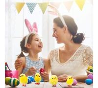 Picysa Mini Pulcini Pasquali da 60 Pezzi, Simpatici Giocattoli Decorativi