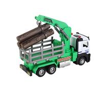 Picysa Modello di Camion Giocattolo in Scala 1:32 in Lega con Effetti Luminosi e Musicali per Bambini Dai 6 Anni in su, Regalo di Compleanno (Verde)