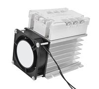 Picysa Modulo Avanzato relè a Stato Solido Trifase per Controllo Automatico 480 V CA Adatto per Applicazioni Industriali Plastica Tecnica Ignifuga (TSR-80DA-R Con radiatore)
