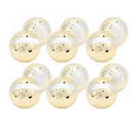 Picysa Palline da da 12 Pezzi, Placcate in Oro, per Celebrazioni, Eventi Al Coperto e All'aperto