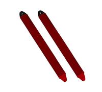 Picysa Penna Stilo con Attacchi per L'apprendimento e il Disegno Adatti Ai Bambini su Tablet e Telefoni Touch Screen - Design in Silicone Resistente in Confezione da 2 (Rosso)