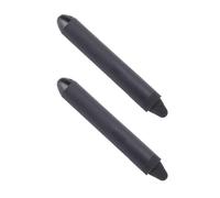 Picysa Penna Stilo con Attacchi per L'apprendimento e il Disegno Adatti Ai Bambini su Tablet e Telefoni Touch Screen - Design in Silicone Resistente in Confezione da 2 (Nera)