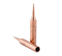Picysa Punte per saldatore da 5 mm punte per saldatore, 10 pezzi, in rame puro, a bassa temperatura, strumento per stazione di saldatura 900M-TI, 8 x 7 x 1