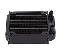 Picysa Radiatore in Alluminio Radiatore di Raffreddamento Ad Acqua Ad Alte Prestazioni per CPU PC 105x80x37mm, Alluminio, 8 Piatti