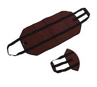 Picysa Sacchetti per Legna da Ardere Porta Legname Resistente e Impermeabile per il Trasporto di Legna da Campeggio, Forniture da Esterno 47x47 Cm