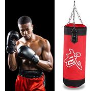Picysa Sacco da Boxe Vuoto per Allenamento con Tessuto Oxford Resistente e Catena Resistente per L'assorbimento degli Urti e il Body Building (60 cm)