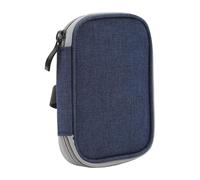 Picysa Semplice Portafoglio Impermeabile per Bottiglia D'acqua, Pratico e Leggero da Viaggio, 5,9x4,3x0,8 Pollici Ciano