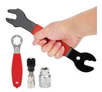 Picysa Set di Attrezzi per Riparazione Biciclette, Acciaio Inossidabile Resistente, Chiave Multifunzione per Mountain Bike e Bici da Strada, Kit Leggero da 4 Pezzi