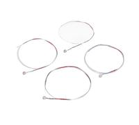 Picysa Set di Corde per Violino da 4 Pezzi in Resistente Acciaio Cromato e Nylon per lo Studio e le Prestazioni degli Studenti