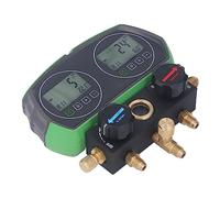 Picysa Set di Manometri Digitali per Test Accurati della Pressione dei Sistemi HVAC 2 Valvole e 3 Tubi con funzionalità di Alta Precisione