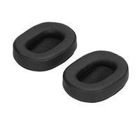 Picysa Set di Ricambio per Cuscinetti in Memory Foam per un Comodo Utilizzo delle Cuffie, Adatto per ATH-MSR7 M50X M20 M40, Pelle Morbida di qualità, 2 Pezzi (#1)