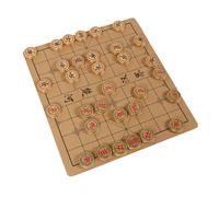 Picysa Set di Scacchi Cinesi Gioco di Strategia Tradizionale in Lega di Alluminio Durevole per Riunioni di Famiglia di 2 Giocatori 24,02x21,26 Pollici