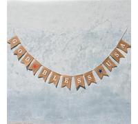 Picysa Set di Striscioni Alla Moda 13 Pezzi di Stoffa Coda Biforcuta Decorazione per Feste per la Celebrazione della Festa Nazionale 5,11x6,29 Pollici Marrone