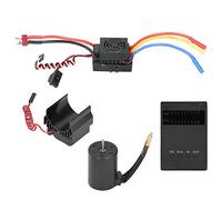 Picysa Set Motore Brushless 3650 con ESC 60A e Scheda di Programma per Accessori Leggeri Ed Efficienti per Auto RC 1/10