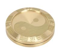 Picysa Slider Lucky Coin metallo decompressione portatile Tai Chi Cycle Slider Lucky Coin per la vita quotidiana