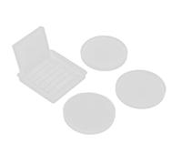 Picysa Stampi per Sottobicchieri Set di 5 Stampi per Sottobicchieri in Silicone Durevole per Progetti di Creazione di Decorazioni per la Casa Fai da Te 11 X 11 Cm