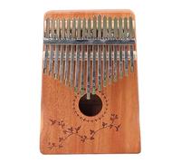 Picysa Strumento Musicale per Arpa da Dito in Legno di Mogano con Pianoforte a 17 Tasti per Principianti e Amanti della Musica