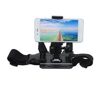 Picysa Supporto per Clip per Telefono con Fascia Toracica in ABS, Supporto Regolabile per Fotocamera per Sport All'aria Aperta, Resistente e Stabile per Sci, Mountain Bike, 1 Confezione