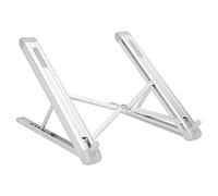 Picysa Supporto per Tablet in Lega di Alluminio Staffa Pieghevole Regolabile Multi-marcia per Uso Portatile - Design Leggero Color Argento