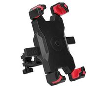 Picysa Supporto per Telefono da Bicicletta Supporto Girevole Antiurto Facile Navigazione Sulla Bici - Compatibile da 3,5 a 6,8 Pollici (Rossa)