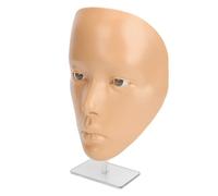 Picysa Tavola Pratica per il Trucco con Supporto per Principianti, Perfetta per le abilità di Trucco Completo del Viso, Design in Silicone 5D, 18,7 X 13,6 cm. (Pelle di grano)