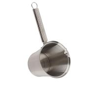 Picysa Teiera con Manico Lungo per Brocca per Schiuma di Latte in Acciaio Inossidabile da 700 Ml per più Persone Resistente Alle Alte Temperature