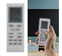 Picysa Telecomando Universale di Ricambio per Condizionatore D'aria, Design Ergonomico, Telecomando a Infrarossi per Tutte le età, in Plastica, 1 unità