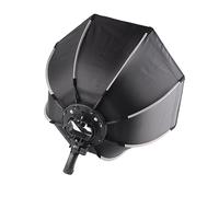 Picysa TRIOPO KS65 Softbox Portatile Pieghevole da 65 Cm per Fotografie con Flash - Diffusore di Luce di Alta qualità per Ritratti e Riprese di Prodotti