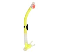 Picysa Tubo per Boccaglio a Secco Silicone Resistente Al Respiro Facile per Immersioni Snorkeling Sport Acquatici 1 X Attrezzatura Leggera in PVC (Gialla)