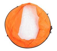 Picysa Vela da Pieghevole per Barca da Kayak Protezione UV Vela da Paddle Portatile Sottovento per Sport All'aria Aperta Materiale EVA 1x (Arancia)