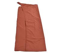 Picysa Vela Parasole Impermeabile Rosso Mattone per Balcone da Giardino Che Riduce il Calore, Tettoia per Pergola Pieghevole 3x4 Metri