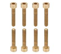 Picysa Vite a Esagono Incassato con Cappuccio Preciso M4 Hardware di Fissaggio in Rame Resistente All'usura per Forniture Industriali (M4*22)