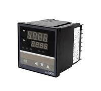 PID Digitale Intelligente Regolatore di Temperatura Industriale Doppio Allarme 220V RELÈ REX-C100-C400-C700-C900 VAB/MAB SSR Uscita A Relè 1 Pz(REX-C100 VAB)
