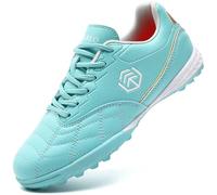PiDaGlobal Scarpe da calcio per bambini e ragazze Club Firm Ground Scarpe da calcio Astro Turf Formatori Atletica Sport Futsal Scarpe Adolescenti Professione Competizione Indoor Outdoor Sneakers