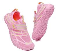 PiDaGlobal Scarpe da Immersione da Scoglio da Spiaggia Ragazze Ragazzi Scarpe da Sport Scarpe da Nuoto Acquatici Asciugatura Rapida Scarpette da Surf 36EU Rosa Chiaro
