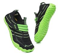 PiDaGlobal Scarpe da Immersione da Scoglio da Spiaggia Ragazze Ragazzi Scarpe da Sport Scarpe da Nuoto Acquatici Asciugatura Rapida Scarpette da Surf 37EU Verde