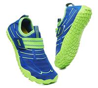 PiDaGlobal Scarpe da Immersione da Scoglio da Spiaggia Ragazze Ragazzi Scarpe da Sport Scarpe da Nuoto Acquatici Asciugatura Rapida Scarpette da Surf 36EU Blu